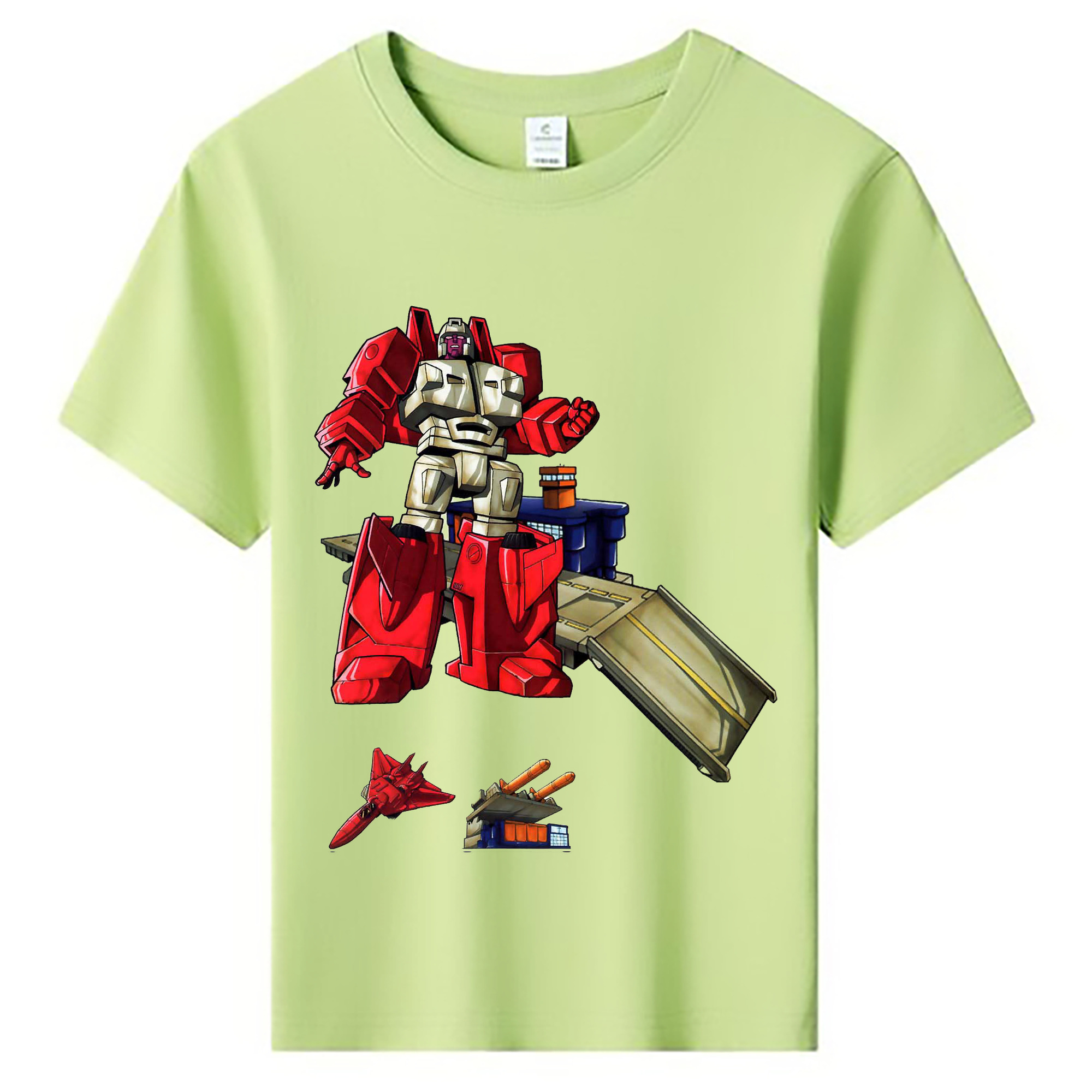 （画像用）  綿100％キッズTシャツ（フロントプリント）